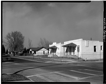 Golda Meir House, 1606-1608 Julian Street (moved to 1301 South Lipan Street), Denver, Denver County, CO Photos from Survey HABS CO-82