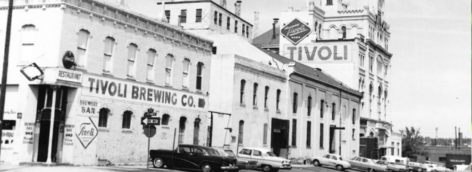 Historic photo of the Tivoli Brewery